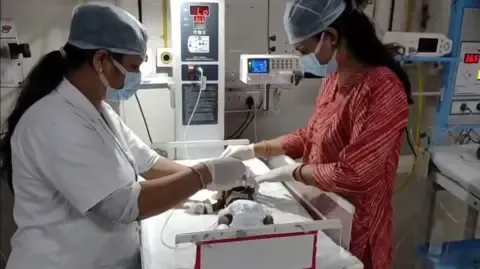 Infant Placed Living in India Struggles for Survival
