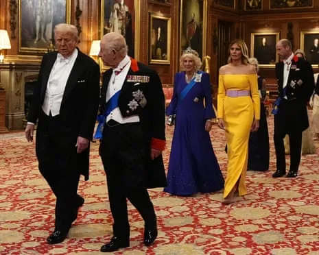 Royals Present Red Carpet During Demonstrations; Jimmy Kimmel Pulled From Air Due To Kirk Remarks