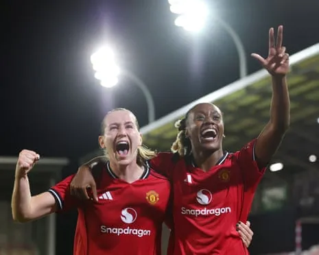 E. Terland's Treble Propels Manchester United Into Women's UCL Group Stage