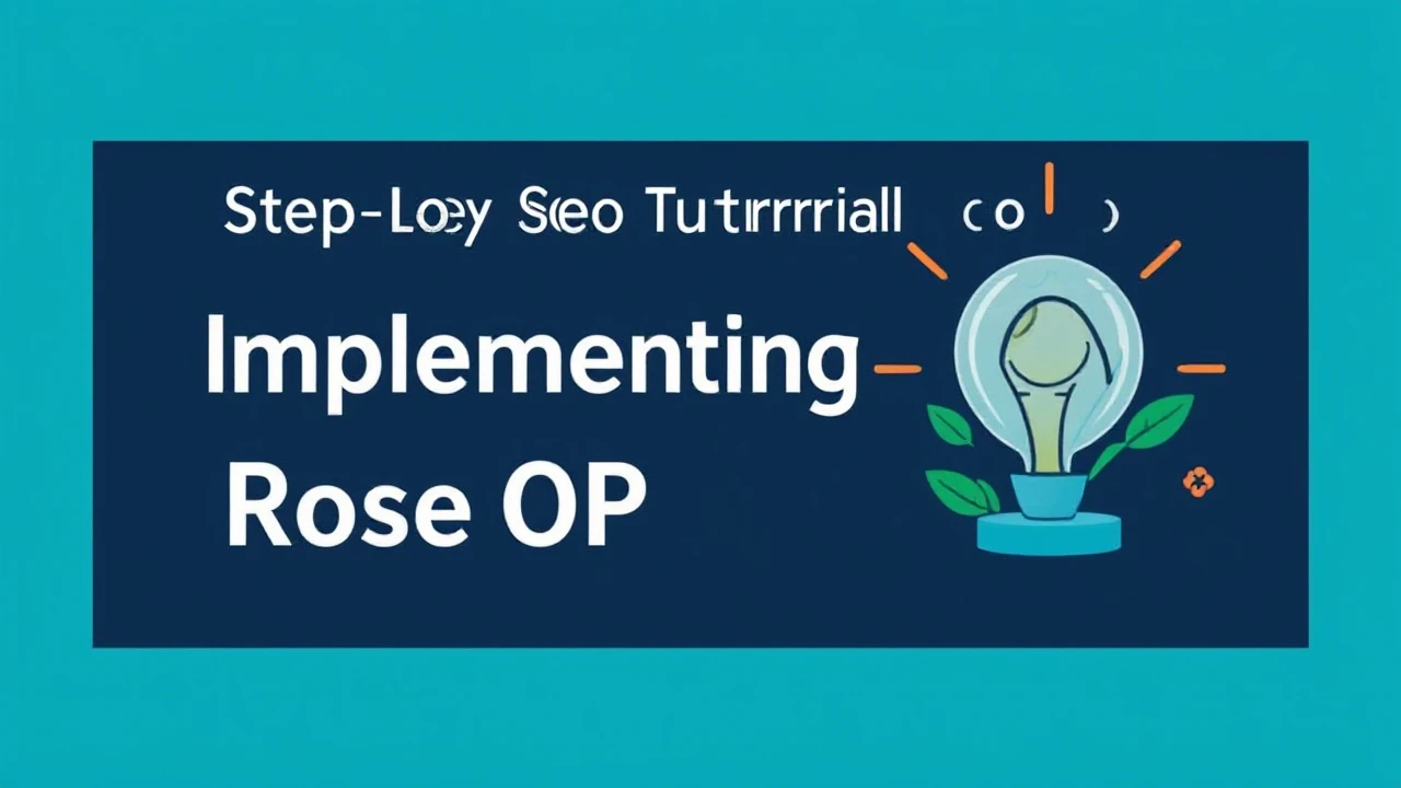 Step-by-Step Tutorial of Implementing Rose OP Services
